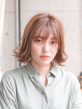 ディフィー 渋谷(defi) 大人かわいい外はねボブ