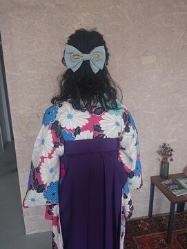 アルベリーヘアーアンドスパ 掛川中央店(ALBELY hair&spa) ハーフアップ