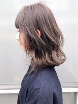 アルバム 渋谷パルコ(ALBUM)&nbsp;ラベンダーグレー_ウェーブパーマフォギーベージュ_ba290972