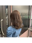 ブリーチなし ミルクティーグレージュ[原宿/表参道/学割U24]