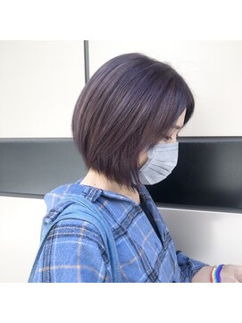 エイト 博多店(EIGHT hakata) ボブレイヤー×パープル