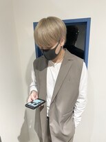 ベルマスガ(bell_masuga)&nbsp;メンズミルクティーカラー