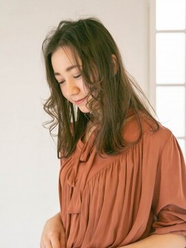 アース 三軒茶屋店(HAIR&MAKE EARTH) 三軒茶屋_トリートメント_ロング_コテ巻き_ウォームブラウン