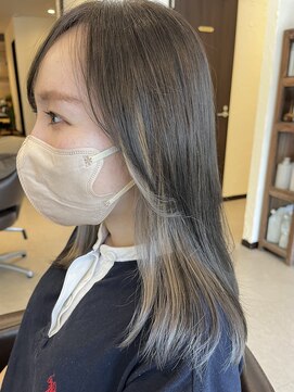 アナザーワールド(ANOTHER WORLD) ホワイトベージュ/インナーカラー/ 【渡辺まみ】