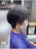 ショートウルフボブ
