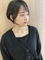 マイノリティー 石橋店(Minority) 大人ショート　シースルーバング　ブルージュ