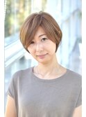 大人のミニーショートボブ/ミスエッセンス竹下