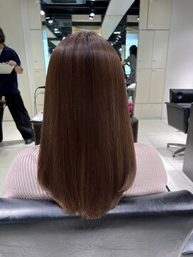 フォルテ ギンザ(FORTE GINZA) 【艶髪縮毛矯正】地毛風ナチュラル縮毛矯正　プラチナ縮毛矯正