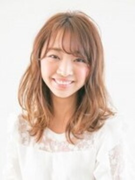 アース 川崎店(HAIR&MAKE EARTH) エアリーストレートミディ