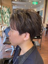 浪漫館 サンク(CINQ)&nbsp;メンズパーマ@岩下9/27