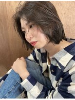 ユニ(uni)&nbsp;ボブ/ミニボブ/オリーブベージュ/20代/30代/40代