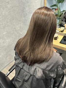 エレノア 越谷(Eleanor) トリートメント縮毛矯正/イルミナベージュ【RIE】