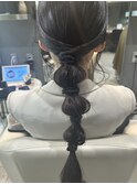 玉ねぎヘアアレンジ☆