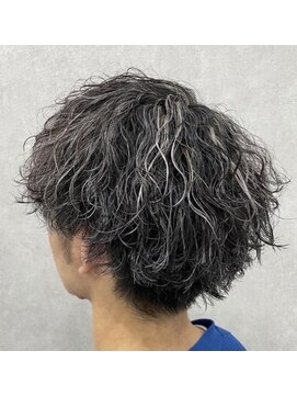 フリーダム(freedom) メンズカット＋パーマ+カラー