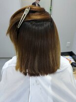 コロン(coron)&nbsp;ハイライトへ縮毛矯正