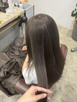 ミュゼリーブル(Musee libre)&nbsp;” ダブルカラー 色落ちまでかわいいロンググレージュカラー ”