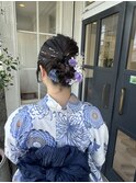 浴衣ヘアアレンジ♪