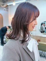 ロウバイレボ 柏(lou by revo)&nbsp;ミディアム/韓国風/レイヤーカット/顔回りカット/柏駅