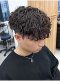 波巻きパーマスパイラルパーマツイストスパイラルパーマメンズ