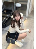 モテグレージュ_メルティカラーフェミニンロング似合わせカット