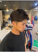 メンズ/新大阪/メンズパーマ/ツイストパーマ/フェードカット