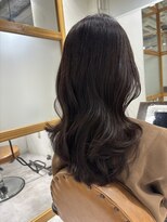 ココノサロン ハナレ(cocono salon HANARE)&nbsp;韓国風レイヤースタイル　ミディアムレイヤーカット
