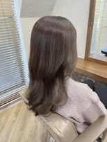 シュリット(schritt)&nbsp;オリーブグレージュ ブリーチハイライトカラー渋谷 エジリ