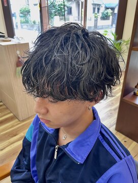 スウェル 津田沼店(Swell) 波巻きスパイラル[津田沼/men’sパーマ/学割U24]