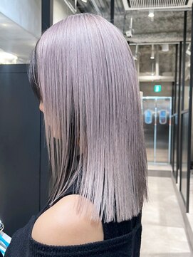 アルバム 銀座(ALBUM GINZA) ミディアム美髪顔周りレイヤー_ba539162