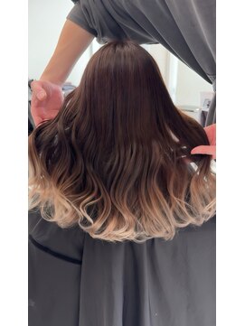 アライブ ハラジュク(ALIVE harajuku) 【限定】【透明感×上品】極上バレイヤージュ