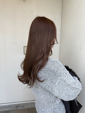 ジュエ ヘアー デザイン(Jue hair design) キャラメルベージュカラー/カラー/ワンカラー/20代/知立