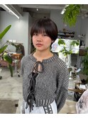 マッシュショート/まるみショート/ぱっつんショート