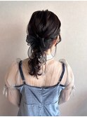 【編みおろし】自由が丘/自由が丘駅/ヘアセット/早朝
