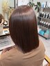 髪質改善：カシミヤ５stepトリートメント＋アルテマストレート＋カット￥22000