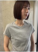 【MIYA】切りっぱなしボブ