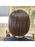 硬い毛も柔らかボブ