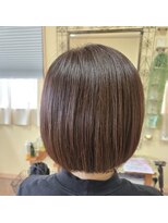 アメリ&nbsp;硬い毛も柔らかボブ