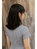 《時短メンテナンス》カット＋質感補修モイストトリートメント￥8,800→