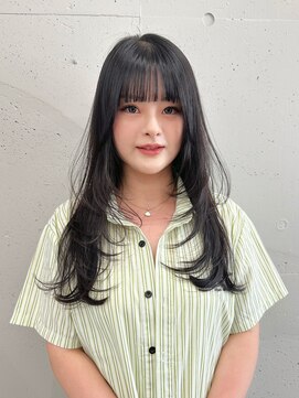 シーク 天神(SEEK) 松尾菫菜/レイヤーカット/韓国ヘア