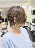 30代/40代/50代◎ショート/白髪ぼかし/ハイライト/髪質改善 湯