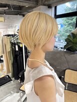 ネアー 新潟(NEER)&nbsp;アプリコットオレンジ/くびれヘア/ウェーブショート［新潟駅］