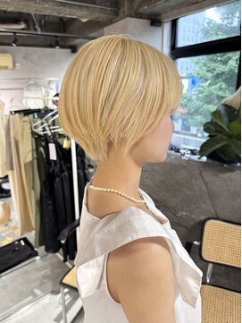 ネアー 新潟(NEER) アプリコットオレンジ/くびれヘア/ウェーブショート［新潟駅］