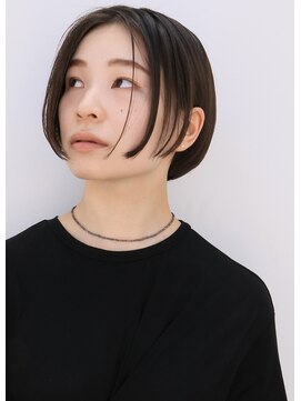 ドロップ(drop) コンパクトでシンプルな切りっぱなしボブ