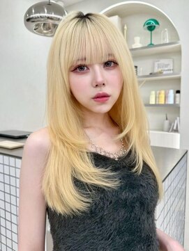 サンドレオ 新宿店(sand Leo) ココアベージュ/小顔/オリーブグレー/髪質改善/縮毛矯正/新宿