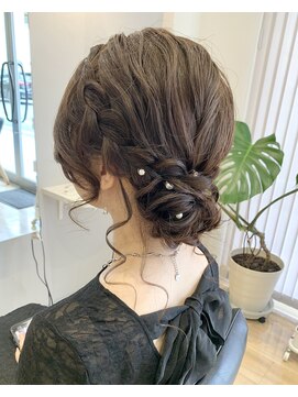 パーティヘアセット