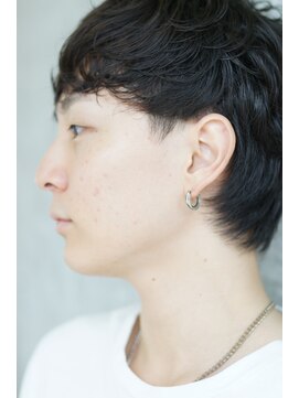 にもう メンズウルフ マッシュ