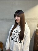 縮毛矯正でツヤサラに♪