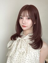 ルージュシー 堀江(RU10C) ウルフカットショートカットレイヤーカットセミロング