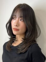 ヨロ 渋谷(YOLO)&nbsp;韓国ヘアーハッシュカットレイヤーカットハイライトカラー