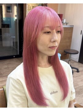 ガーデン ジングウマエ(GARDEN jingumae) キャンディーピンクカラー/ロングヘア